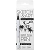 Ручка -кисть Sketch&Art 4шт/наб 36-0030