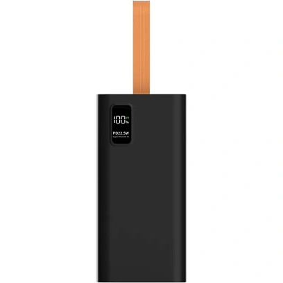 Внешний аккумулятор PERO PB10 60000 mAh,Li-Pol,output USB-C + 4USB-A,черный