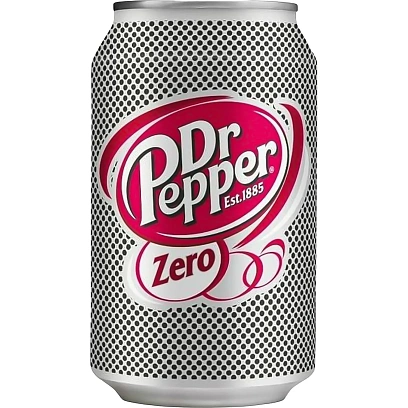 Напиток Dr.Pepper Zero газированный, ж/б, 0,330л