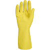 Перчатки КЩС латексные TOPFORT Профхим Лат К50 Щ50 цв.желтый р.9
