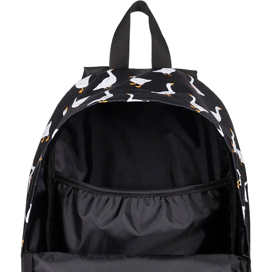 Рюкзак школьный Комус Класс  Light Гуси, черный, 1 отд