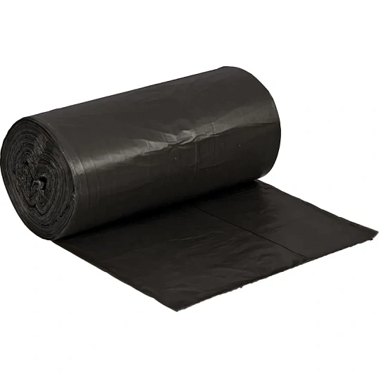 Мешки для мусора ПНД 30л 7мкм 50шт/рул черные 48x57см Концепция Быта