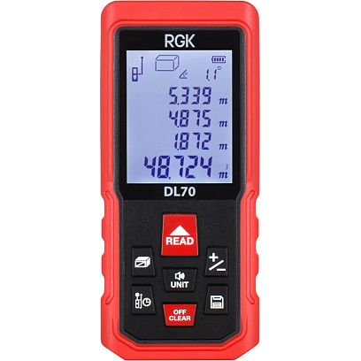 Дальномер лазерный с угломером RGK DL70