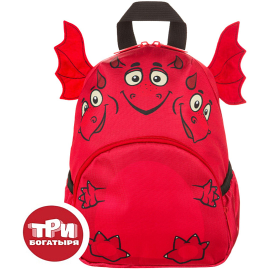 Рюкзак дошкольный КОМУС Три богатыря Горыныч, 1 отд