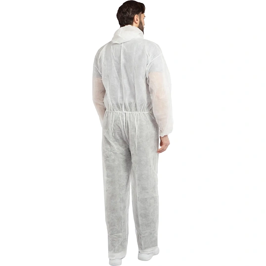 Комбинезон одноразовый Каспер Комус белый 30 г/кв.м (р.5XL), 10шт/уп