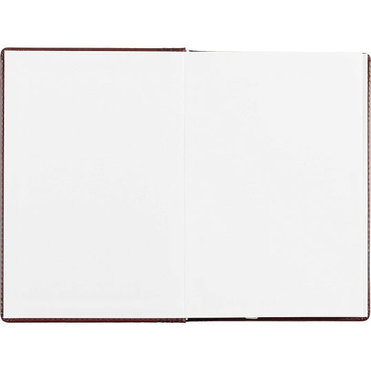 Ежедневник недатированный бордо, тв пер, 140х200, 160л, Lozanna AZ052/bordo