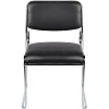 Стул BN_TQ_Стул Echair-802 VP к/з черный,без подл., хром