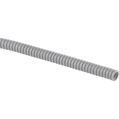 Труба гофрированная ПВХ ЭРА GOFR-20-100-PVС легкая серая d 20мм с зонд 100м