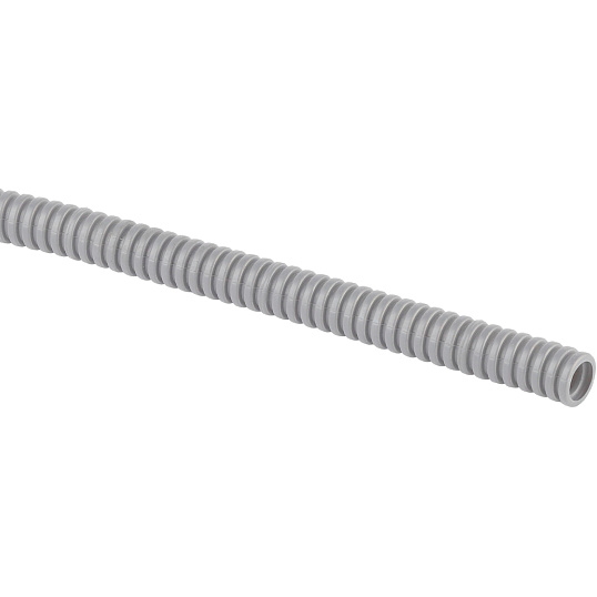 Труба гофрированная ПВХ ЭРА GOFR-16-100-PVС легкая серая d 16мм с зонд 100м