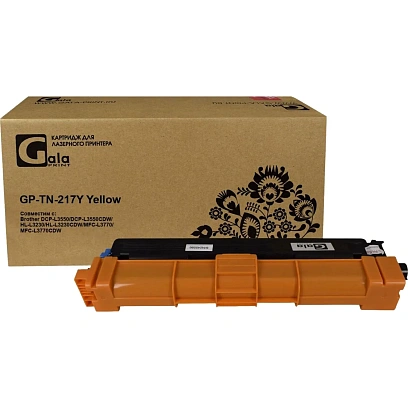Тонер-картридж GalaPrint TN-217Y жел.пов.емк. для Brother  для DCPL3550