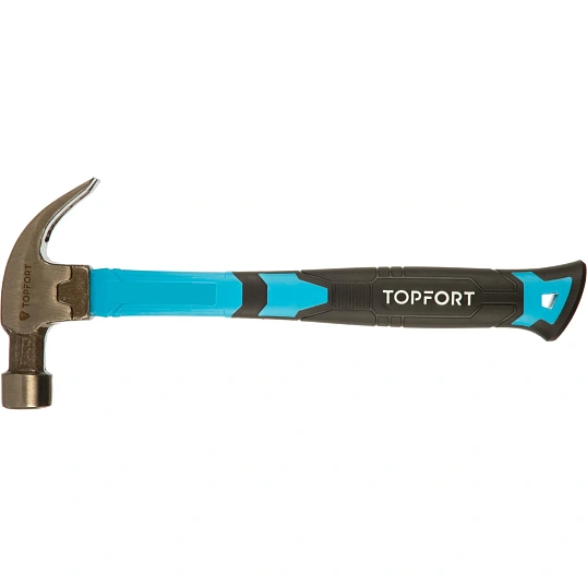 Молоток столярный 450 гр Topfort фибергласовая рукоятка
