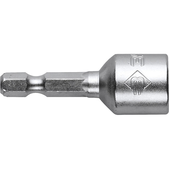 Бита с торцевой головкой ЗУБР магнит. 1/4'',Cr-V, 10х45мм,2шт.(26392-10-02)