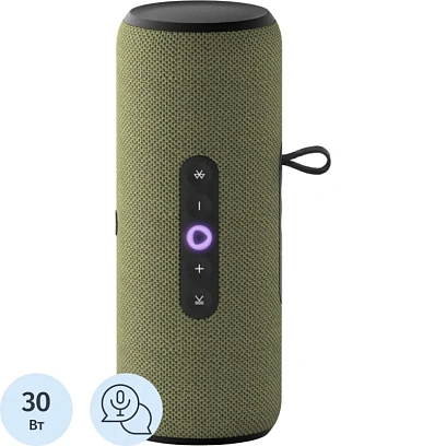 Умная колонка Яндекс Станция Стрит с Алисой, зелёный (YNDX-00030GRN)