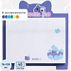 Стикеры с клеевым краем M&G Adorable Pet, 76x100 мм, 40 л, в ассортименте