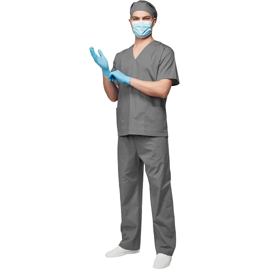 Костюм хирурга универс./м05-КБР серый (р.56-58) р.170-176