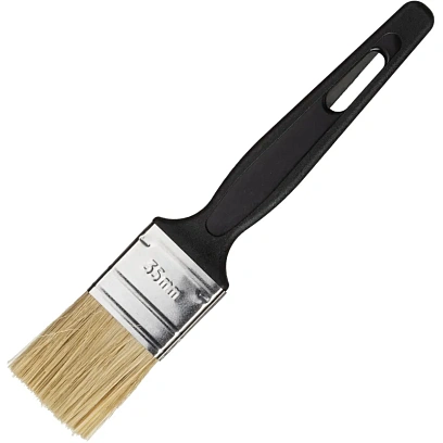 Кисть флейцевая Сибртех Стандарт 35x6, натур. щетина, (82503)