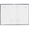 Ежедневник датированный 2026, синий,А6, 100х150 мм,336 стр,Agenda