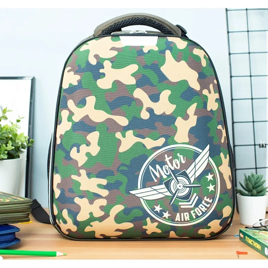 Ранец Basic Military, 2 отд., эргоном. спинка