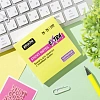 Стикеры Attache Selection Extra с клеев. краем 76х76, неон, желтый 100л