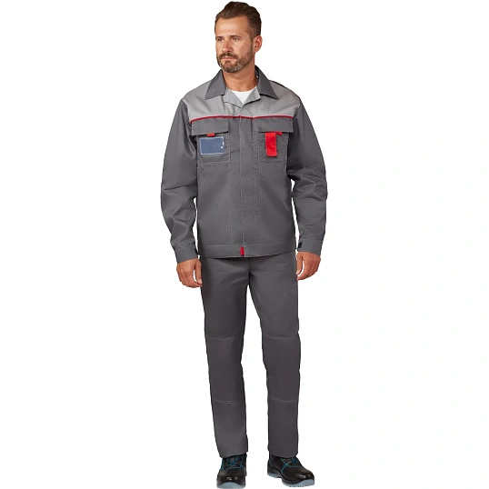 Костюм летний муж л10-КБР т-сер/сер(р.60-62)158-164(серия л)ЧЛБ