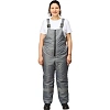 Полукомбинезон рабочий зимний женский з46-ПК серый (р.56-58) 158-164