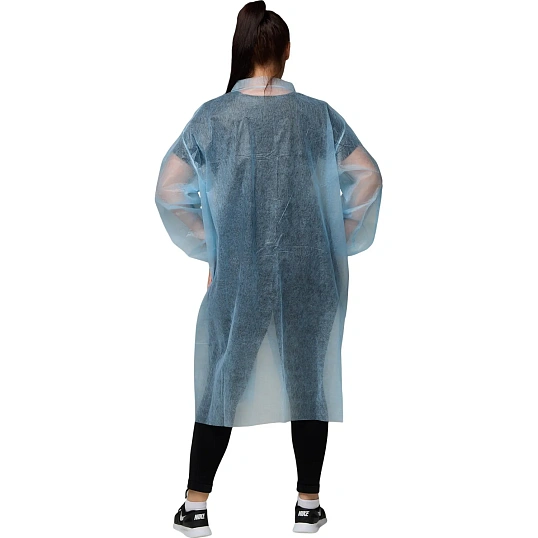 Халат н/с процед, рук.рез, лип, XL(52-54), пл 30, гол, Комус, 10шт/уп