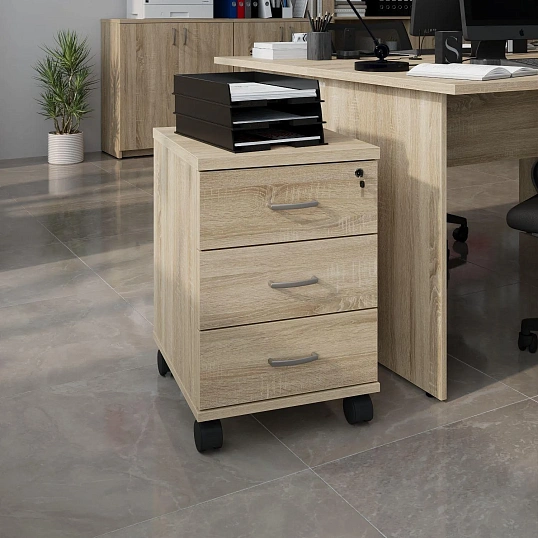 Тумба Easy One . мобильная 911274 (091) дуб сонома