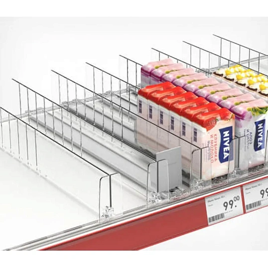 Разделитель облам.с/огранич.DIV60-ВT60 выс.60мм, дл.185-385мм, 40шт/кор