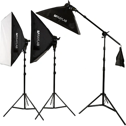 Комплект постоянного света Raylab Solar 3B флюоресцентный