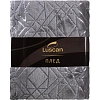 Плед микрофибра Luscan, фольга серый 200х220