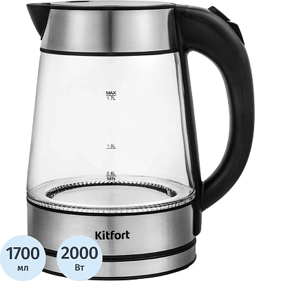 Чайник Kitfort КТ-6105, 1,7л