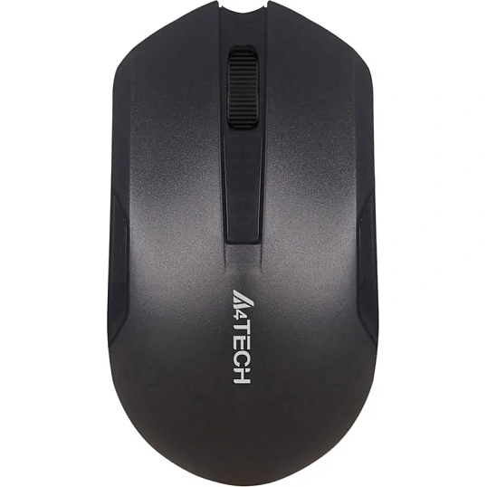Мышь компьютерная A4Tech V-Track(G3-200NS)чер/оптич/1200dpi/беспров/USB/3кн
