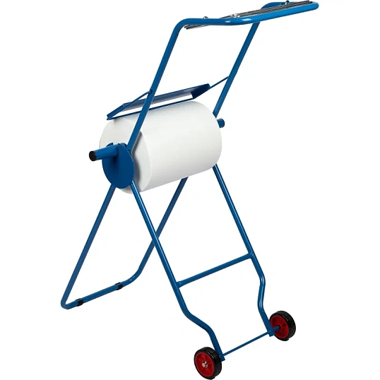 Диспенсер для протирочных материалов на колесах Luscan Prof напольный рул