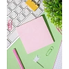Стикеры ATTACHE Bright colours с клеев.краем 76х76 розовый 100л