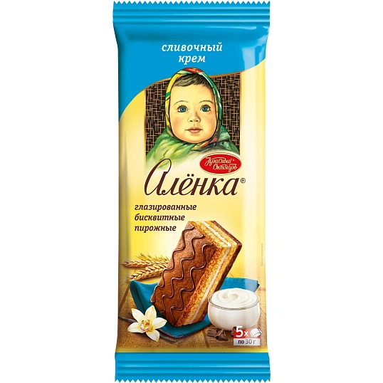Пирожное Аленка бисквитное, 150г