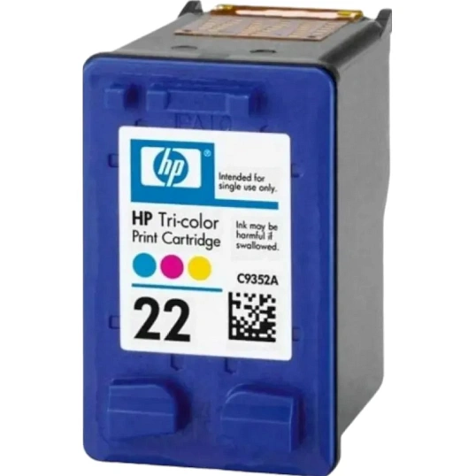 Картридж струйный HP 22 C9352AE цв. для DJ F370/F380/F2180/F4180
