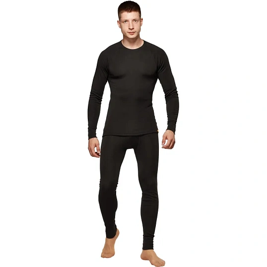 Термофутболка с дл. рукавом муж. чер. Activ-25 р-р 54