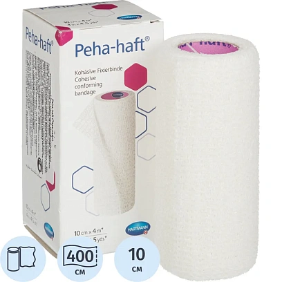 Бинт самофикс эласт 4 м х 10 см PEHA-HAFT  9324862/932444