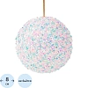 Шар Новогоднее подвесное украшение из пенополистирола / 8х8х8см арт.94523