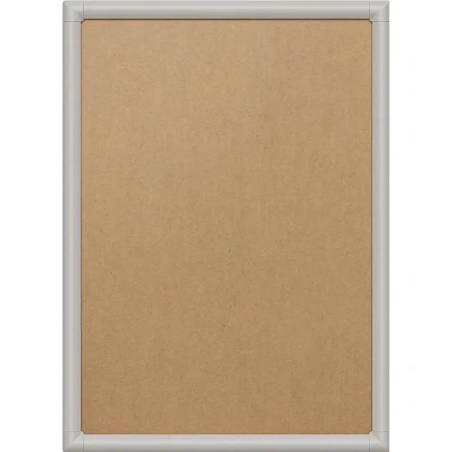 Рамка А1 Attache пласт.клик-профиль, углы прямоугольные, цвет серый