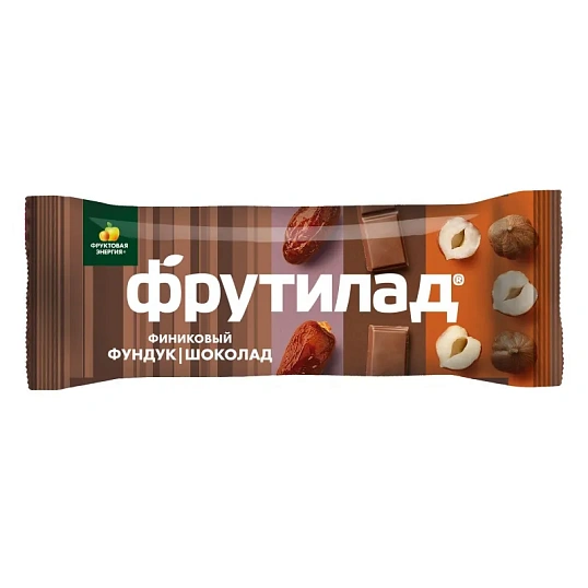 Батончик Фрутилад Финиковый с фундуком и шоколадом, 42гx20шт/уп