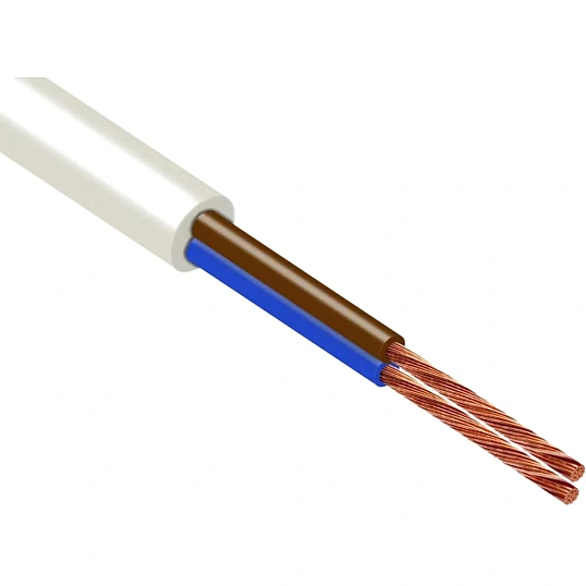 Провод ПВСнг(А)-LS 2х0,75 белый (100м/бухта) ПромЭл 13431210