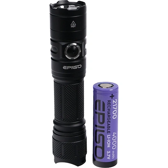 Фонарь EPILSO EPF-230 (карманный, CREE XHP50.2 20W, аккум. 21700)