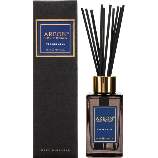 Аромадиффузор AREON STICKS PREMIUM 85 ml. Верано Азул