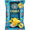Чипсы картофельные CHAKA со вкусом Сметана с зеленью, 110г