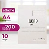 Папка-обложка Дело 280г/м2 мелованная, 10 шт/уп