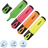 Набор текстовыделителей Maped FLUO PEP'S CLASSIC 1-5 мм, 4 цв/наб,742547