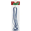 Бусы новогодние из полистирола Синяя / 270х0,5см арт.94069