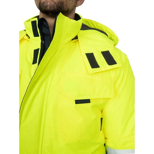 Костюм рабочий зимний м БРАЙТ КПК ф.жел/син(Кос 770) 88-92 (44-46)170-176