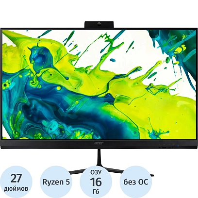 Моноблок Acer Aspire C27-2G (DQ.BPQCD.007)27/FHD/R5 7430U/16Gb/SSD512/NoOS